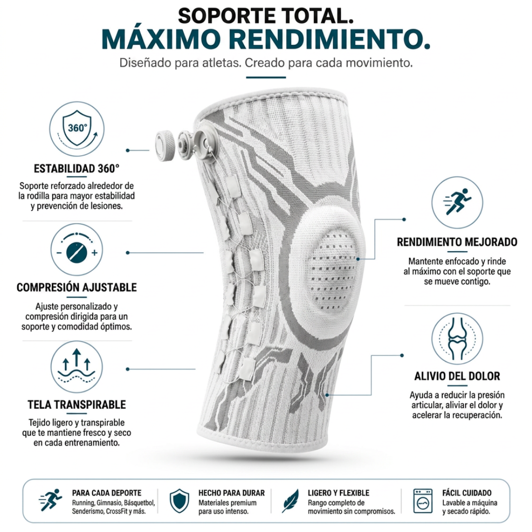 Rodillera Ortopédica Ajustable Andavive